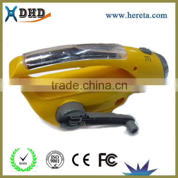 2016 New Solar Shand Crank Power Bank With Radio