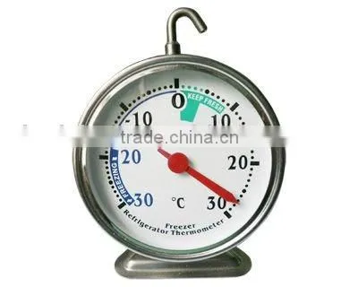 Stainless steel Fridge Thermometer / Freezer Thermometer/Refrigerator Thermometer