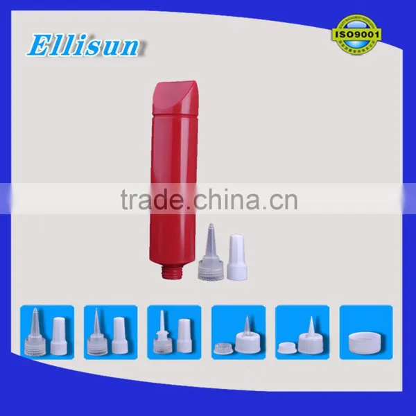320ml Empty PE Plastic Ointment Jar Glue Tube photo-5