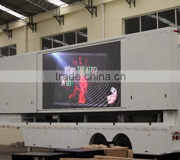 YEESO Large Version LED Mobile Stage Truck For Sale, Outdoor Advertising, Road Show, YES-C40 photo-3