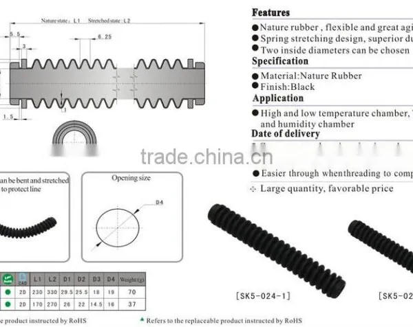 SK5-024 Nice Price Hose Pipe/ Flexible Tube Pipe/electric Hose photo-2