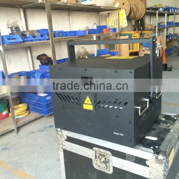 2014 Hot 4000mw RGB Full Color Animation Laser Projector photo-3