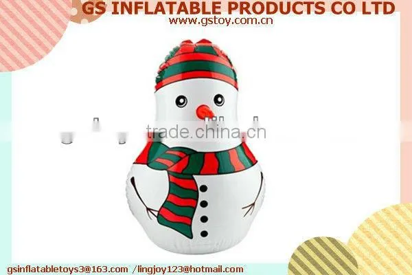 PVC Small Christmas Decoration Christmas Inflatable Christmas Ornaments Wholesale EN71 Approved