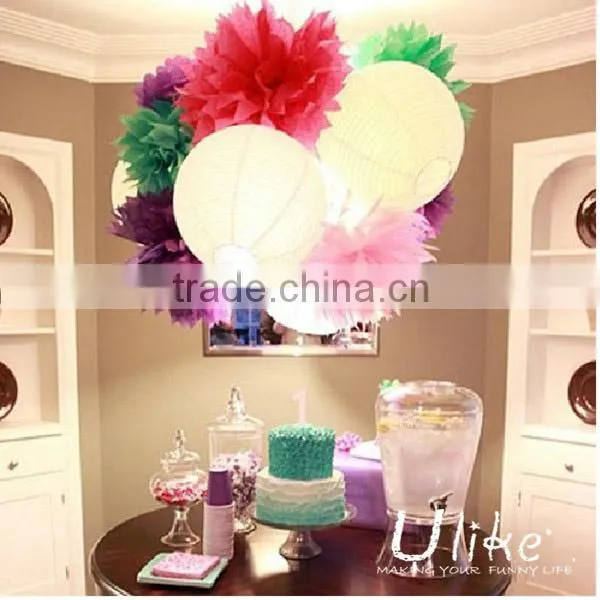 Wholesale Wedding Cake Decoration Wedding Table Decoration Pom Centerpiece photo-6
