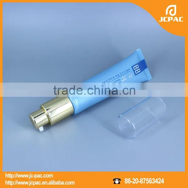 BB Cream Golden Cap Cosmetic Empty Airless Pump Packaging, Cosmetic Airless Pump Container photo-2