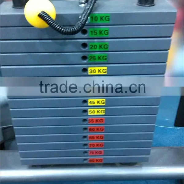 Fitness Equipment Rubber Parts Seated Back Press photo-6