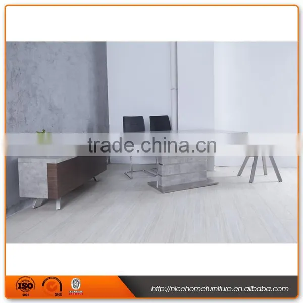 (160-220)*90*76 Modern Extension Dinning Table And Chairs photo-5