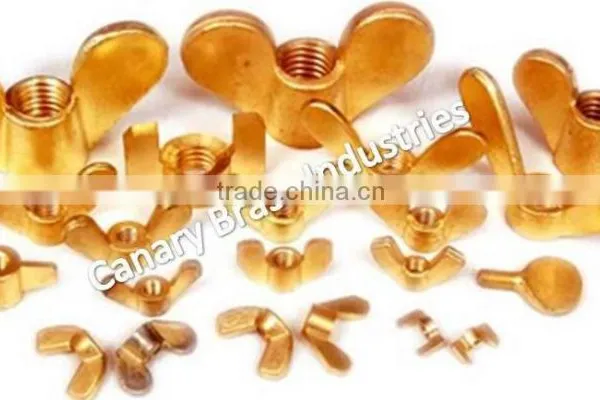 Wing Nuts Fasteners Brass Products