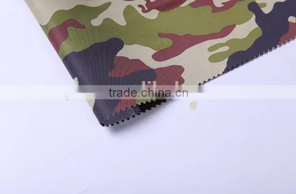 Waterproof Camouflage Fabric UV Resistant Fabric for Bag photo-3