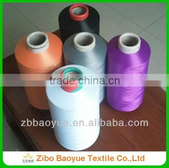 DTY Dyed Filament 100% Polyester Knitting Yarn