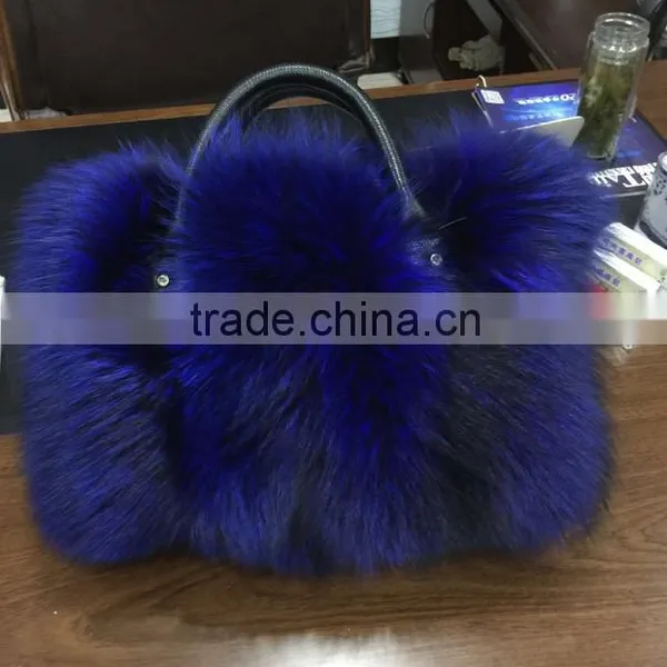 2016 Hot Selling Ladies Fashion Fox Fur Bag photo-2