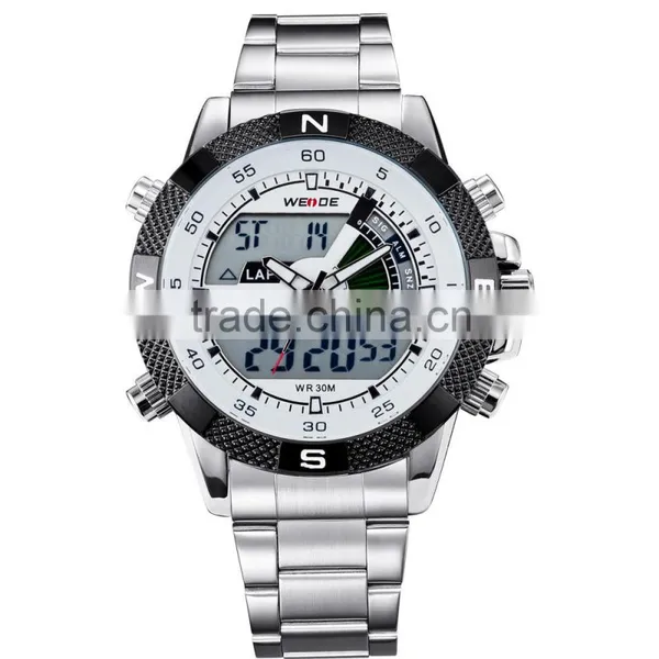 WEIDE Water Resistent Digital Quartz Movement LCD Watch Display photo-2