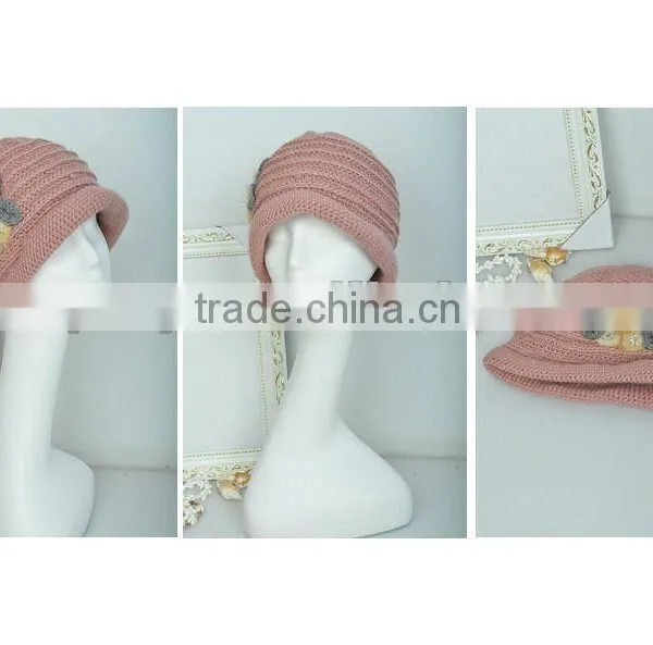 Pink Winter Hat for Adult
