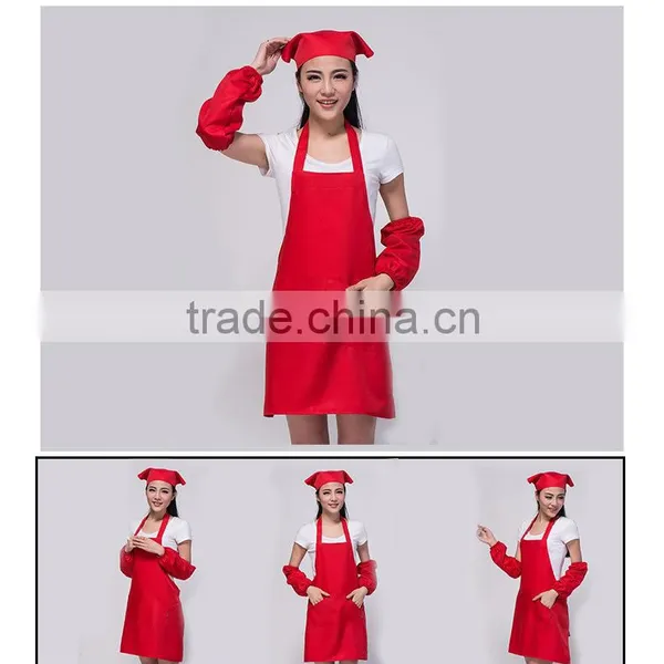 Waitresses Uniform, Cheap Wholesale Aprons, Cotton Waist Apron photo-4