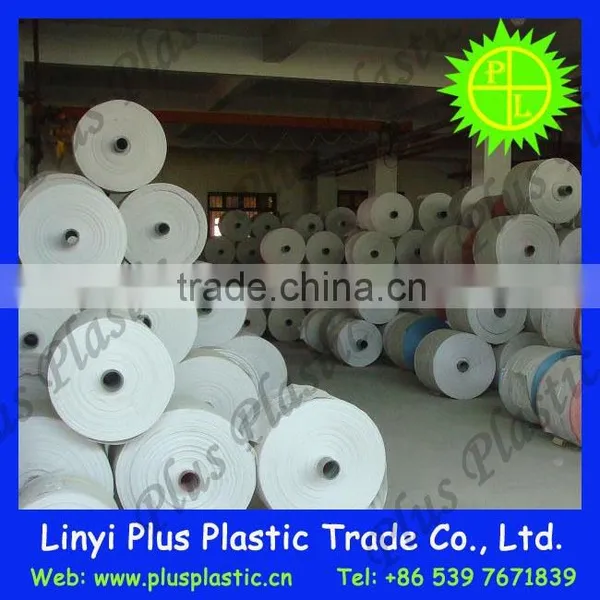 pp Woven Roll Tubular Woven Fabric Tube Woven Polypropylene Tube photo-5