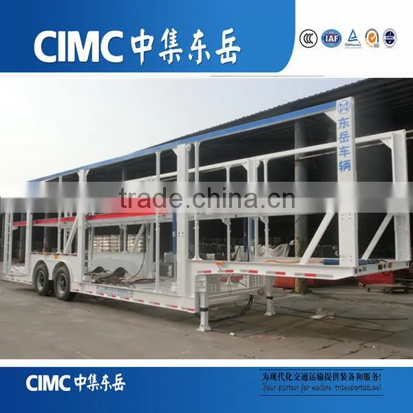 CIMC 7 Cars Load 17 Meters Long Auto and Car Transport Semi Truck Trailer