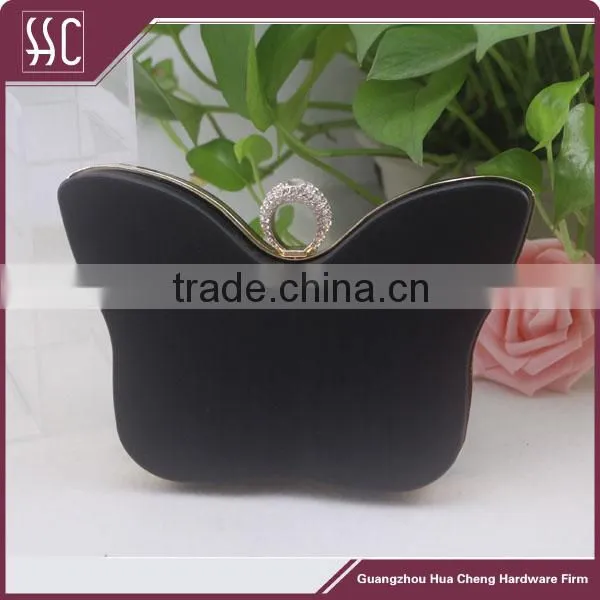 Butterfly Shape Ladies Dressing Case Purse Frame Box Clutch Frames photo-2