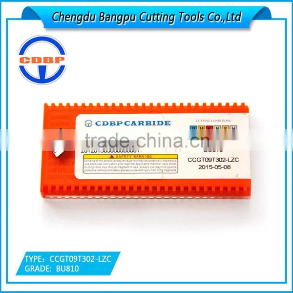 Carbide Turning Insert CCGT09T302-LHC BU810 for Aluminum Finishing photo-2