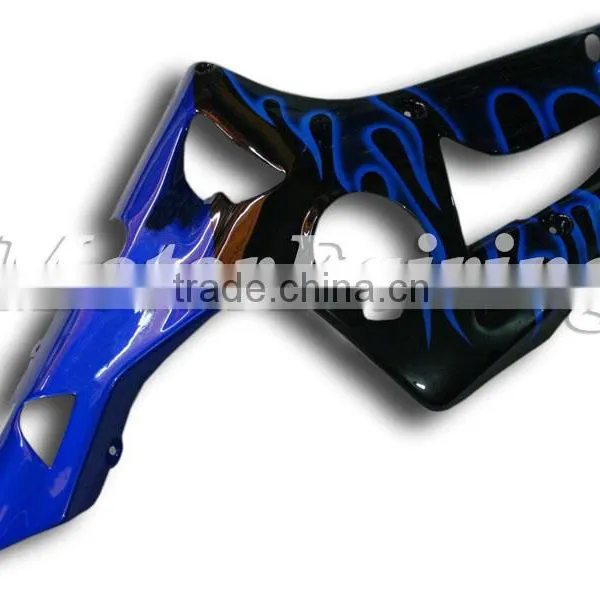 Fairing Kits for Kawasaki Ninja ZX6R 2003 2004 ZX 6R 03 04 ABS Injection Mold Zx6r 03 04 Body Kits Blue Black photo-5