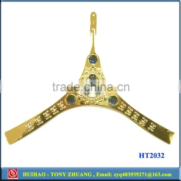 TPU Gold Plating Shoes Vamp Ornament for Sandal Strap HT2030B photo-6