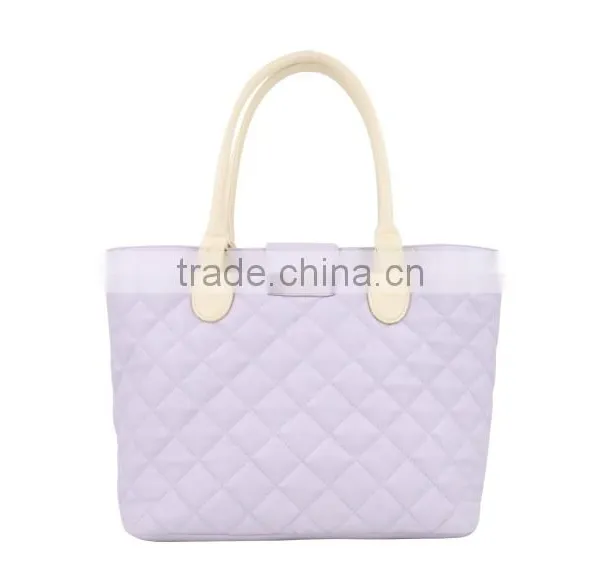2016 Women Quilted Fabric Tote Bags photo-4