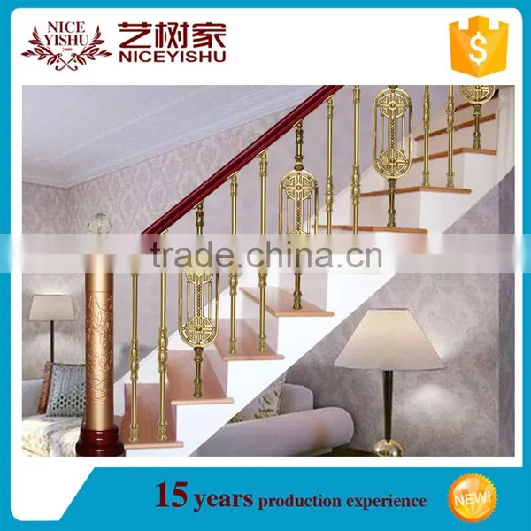 House Metal Stair Railings / Decorative Wrought Iron Handrails Design Suppliers photo-6
