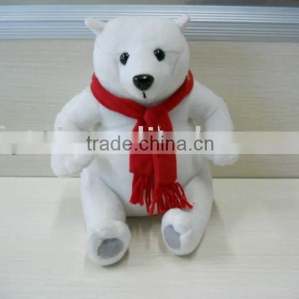 16cm Promotion Gift White Teddy Bear Polar Bear/ Soft Toys/plush Toys photo-1