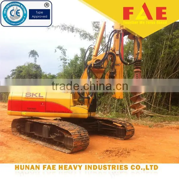 FAE LEADING Crawler Type Piling Hydraulic Rotary Drilling Rig Crawler Type Piling Rig Rock Drilling photo-6