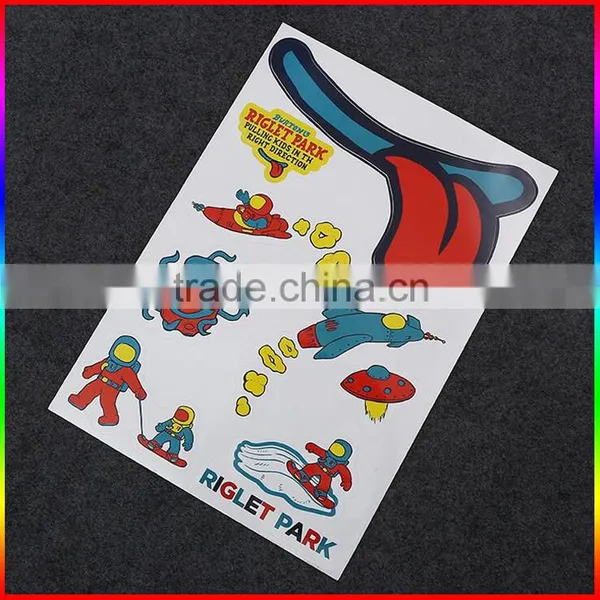 OEM China Manufacturers Cartoon Stickers PVC Paper Sticker photo-3