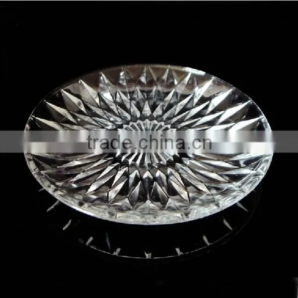 Glass Charger Plates Wholesale With Diamond Design photo-2