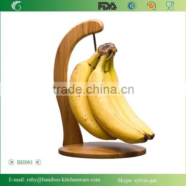 BH001/Bamboo Fruit Banana Hanger Banana Rack photo-3