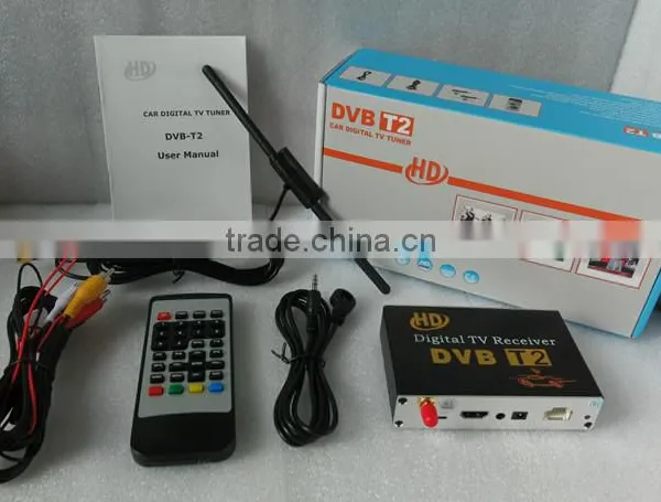 Single Antenna Support 20~70KM/H HD Car DVB-T2 Car Digital TV Receiver Fully Compatible With DVB-T2 and H.264 MPEG-4 MPEG-2 photo-4