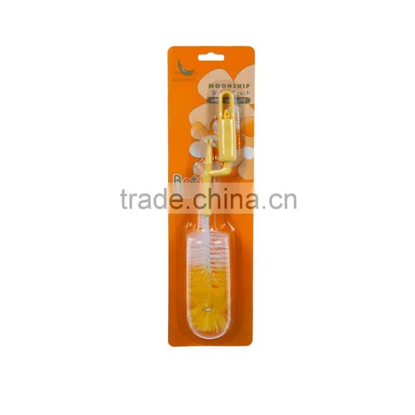 Jinhua Best Selling Nylon Nipple Straw Water Baby Bottle Cleaning Brush photo-2