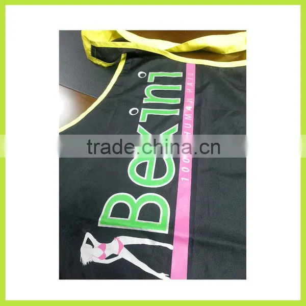 Custom Promotional Pongee Polyester Girl Apron photo-3
