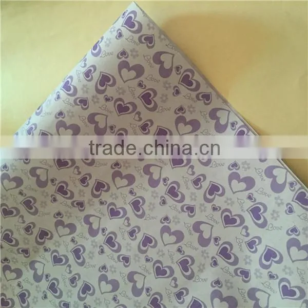 Factory Supply Printed Logo Gift Wrapping Paper Size