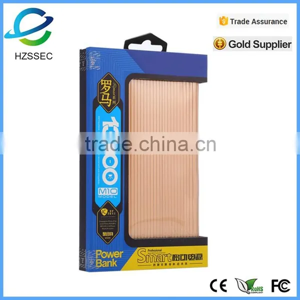 Ultra Slim Portable Power Bank LED Light Mobile Power Bank for All Kinds of Samrtphones photo-6