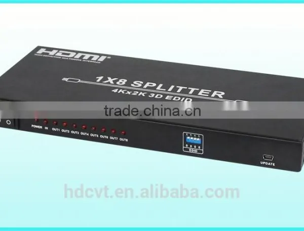 8 Way Hdmi Splitter Support 3D 1080P Hdmi Splitter 1x8 , Latest photo-4