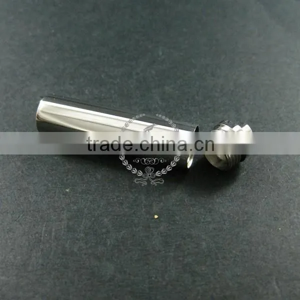 10x45mm 316L Stainless Steel Perfume Tube Box Screw Top Wish Vial Pendant Charm DIY Jewelry Supplies 1820248 photo-3