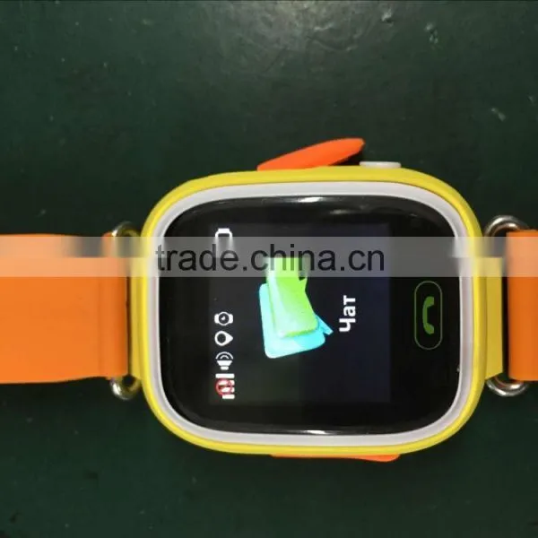 Wholesale 1.22 Inch Baby Smart Watch Antilost Watch, Q100 GPS Tracker Vibrating Alert Function for Kids With Wifi photo-3