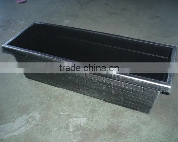 Rectangle Textured Plastic Flowerpot CFC600 photo-2