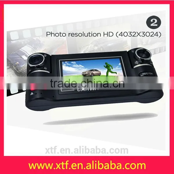 Hot Sale Cycle Wide-angle Video at 1080 p Dual Lens Motion Detection Mini DVR photo-4