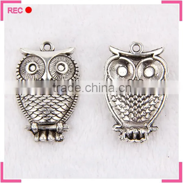 Eagle Pendants Charms for Necklace, Imitate Antique Silver Wholesale Pendant photo-4