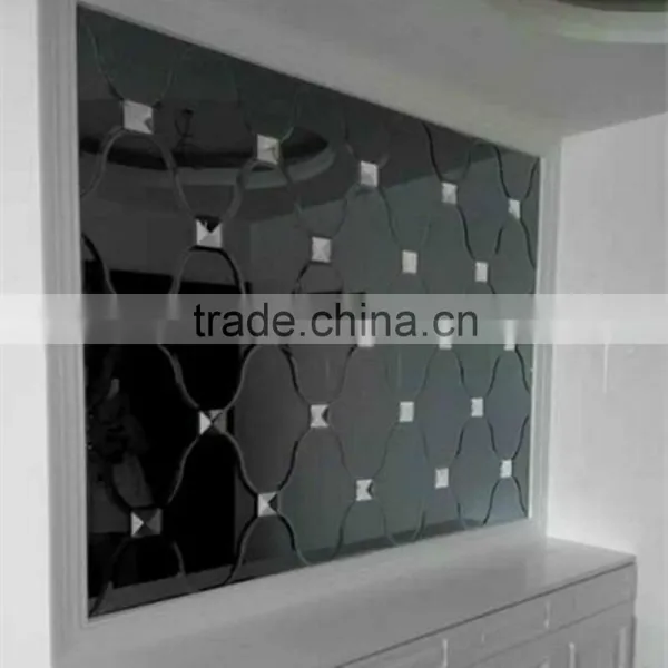 Safty Decorative Glass for Wall With Deco photo-2