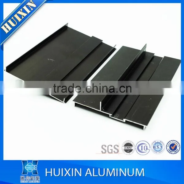 Good Quality Bronze Anodized Aluminium Door Aluminum Extrusion Frame photo-5