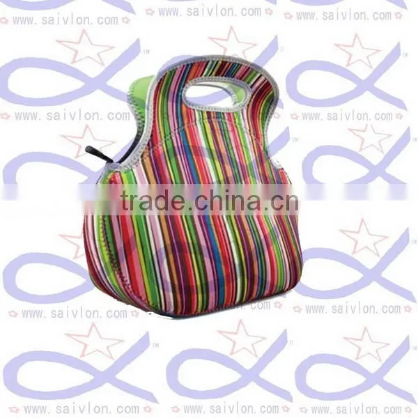 Colorful Neoprene Lunch Tote Bag for Adult photo-5