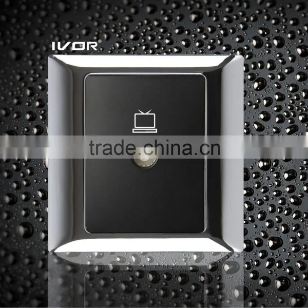High Quality 1Gang / 2Gang TV/Computer/telephone Multiple Wall Sockets Outlet photo-3
