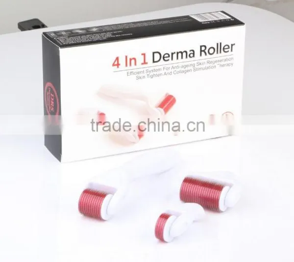 New & Hot Products! Meso Roller 1200+720+300 Pins Microneedle 4 in 1 Derma Roller photo-4