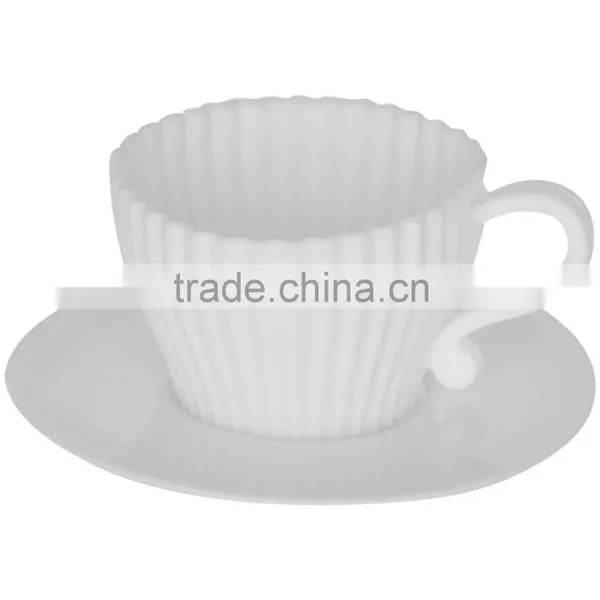 4pcs Easy Cleaning Bakeware Banana Cup Silicone Cake Mould photo-4