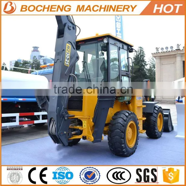 CE & EPA Certificated With Attachments 2016 Hot Sale WZ30-25 65KW 1.0CBM 950kg Side Shtractor Backhoe Loader With Price for Sale photo-5