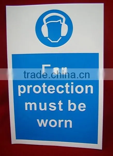 OEM Printing Self Adhesive Hand Protection Pvc Sticker photo-6